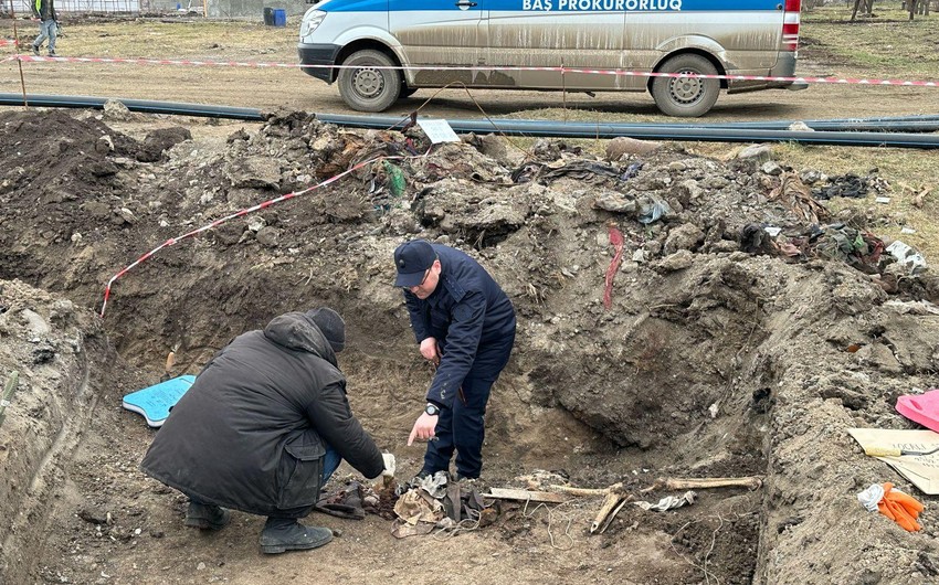 Число человеческих останков, обнаруженных в массовом захоронении в Ходжалы, достигло 18