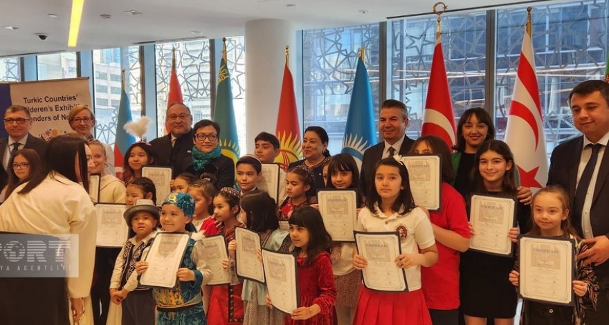 В «Турецком доме» в Нью-Йорке проведена выставка детского творчества «Чудеса Новруза»