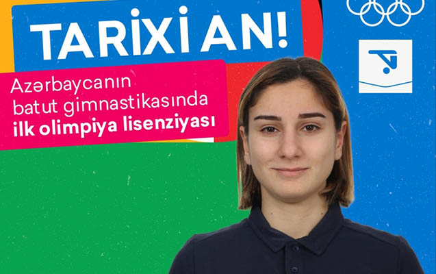Azərbaycanlı gimnast Paris olimpiya oyunlarına lisenziya qazanıb