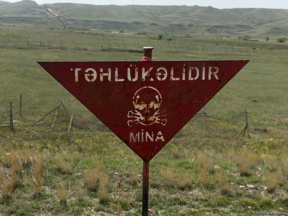 На освобожденных территориях за неделю обезврежены 33 мины - ANAMA