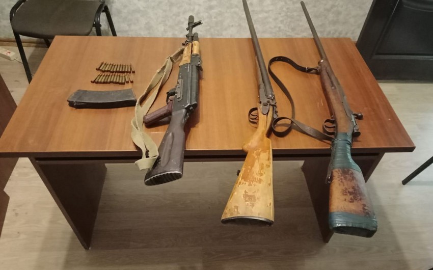 Grenades, assault rifles, and grenade launchers found in Khankandi