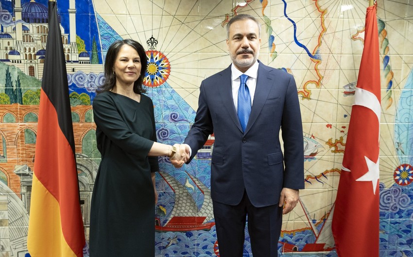 Turkish, German FMs mull facilitating Baku-Yerevan peace talks