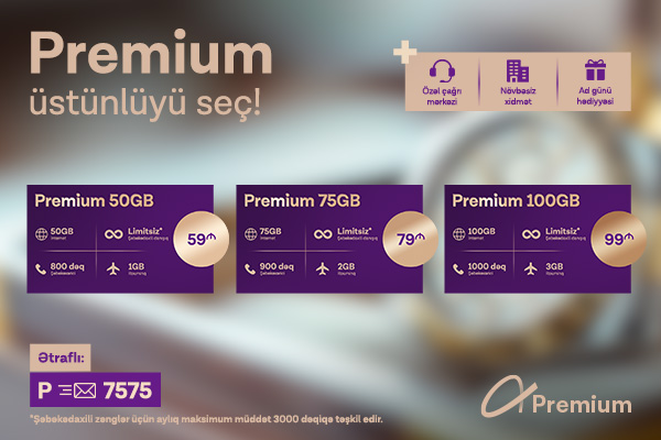 Azercell Introduces Premium Tariff and Premium+ Loyalty Program