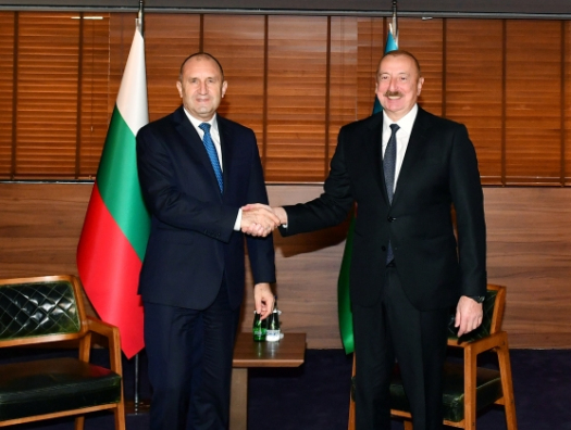 Переговоры тет-а-тет президентов Азербайджана и Болгарии