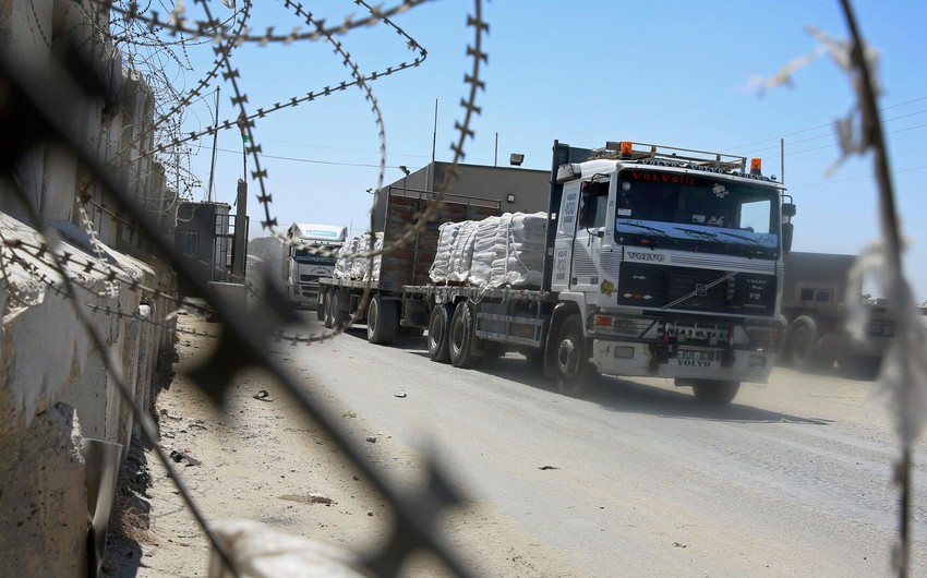 Israel says Kerem Shalom checkpoint open for humanitarian aid in Gaza