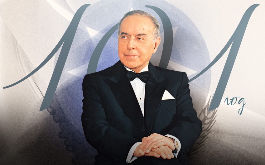 Отмечается 101-ая годовщина общенационального лидера Гейдара Алиева