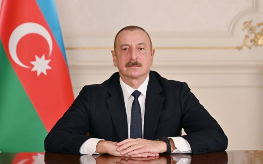 Алиев принял участие в открытии комплекса водохранилищ в Физули