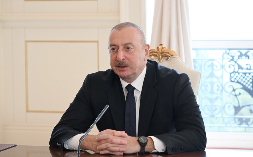 Ильхам Алиев: Объем товарооборота с Таджикистаном нас не удовлетворяет