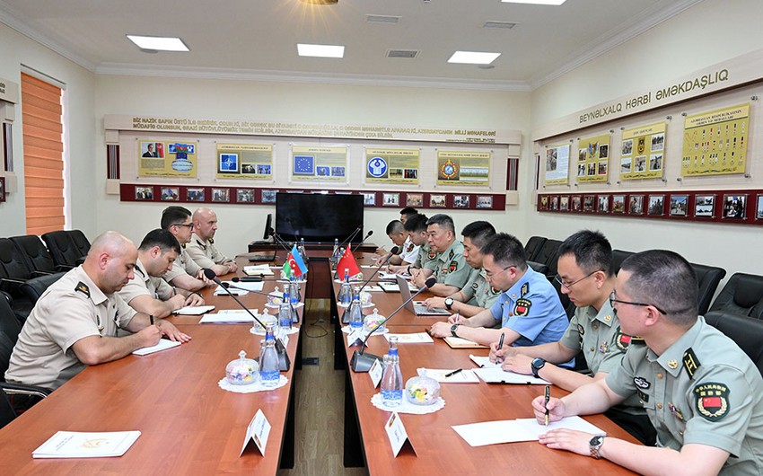 Китайская делегация обсудила в Баку перспективы развития военного сотрудничества
