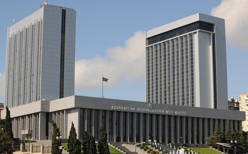 Объявлена повестка очередного заседания парламента Азербайджана