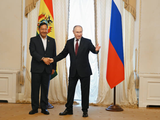 В Боливии Путина обвинили во всех бедах