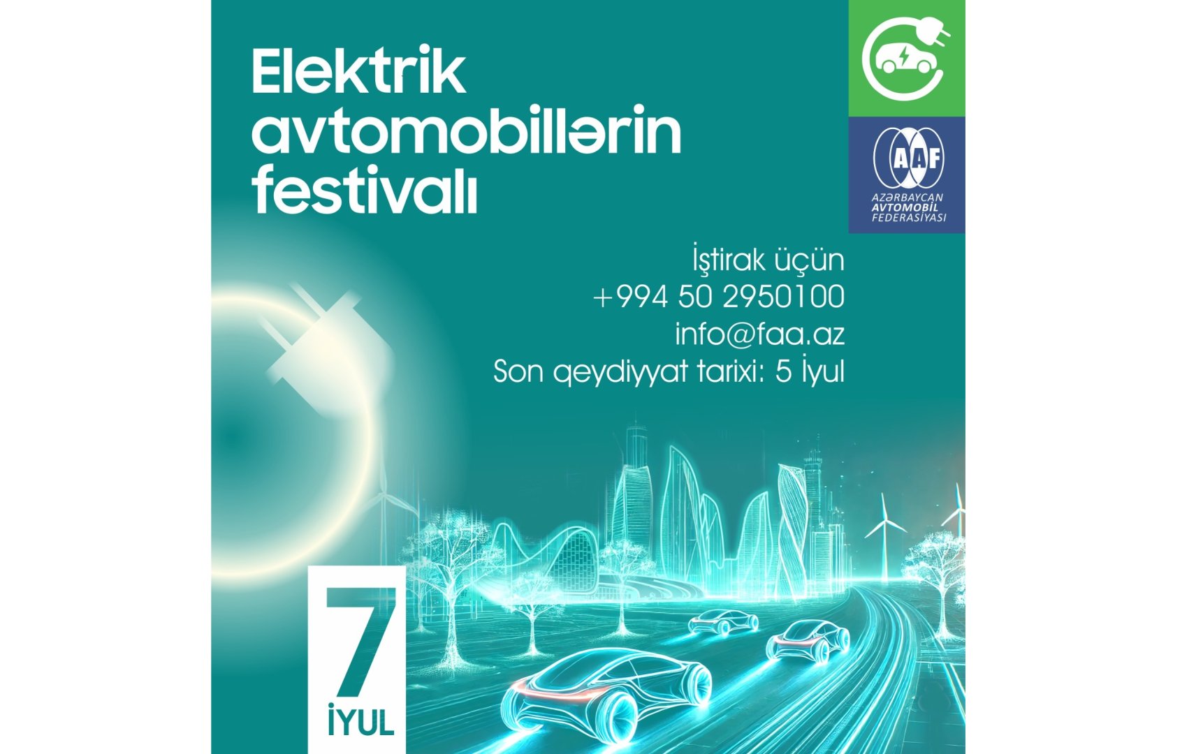 В Азербайджане впервые пройдет Фестиваль электромобилей