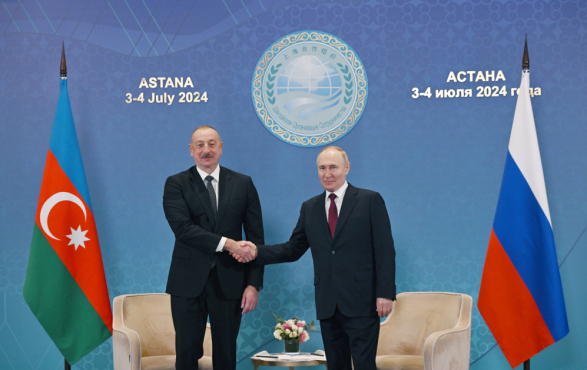 Переговоры Алиева и Путина