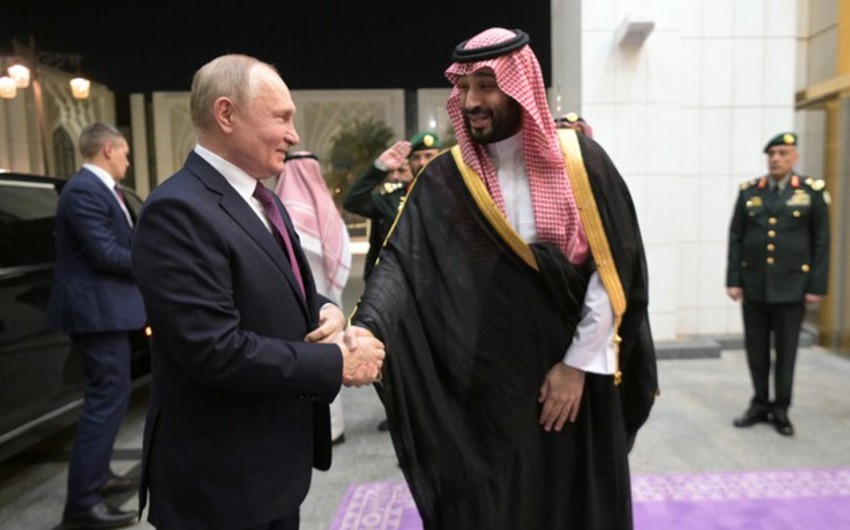 Saudi crown prince, Russia’s Putin discuss relations