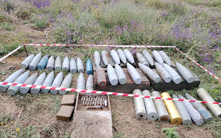 MoD: Over 1,184 hectares of land cleared of mines in Azerbaijan in July