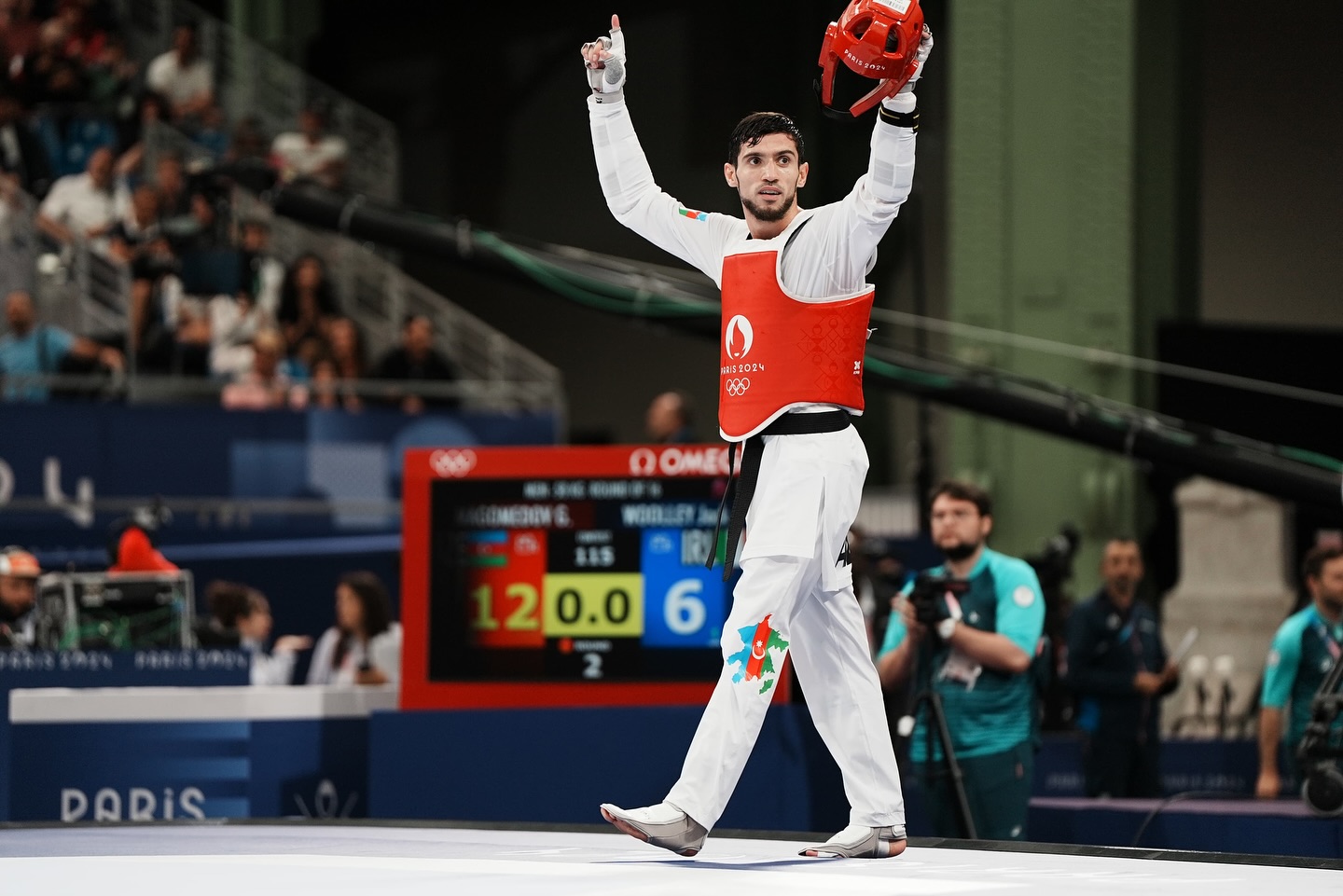 Mehriban Əliyeva olimpiadada gümüş medal qazanan idmançını təbrik edib