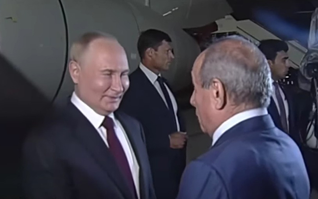 Putin Azərbaycana gəlib