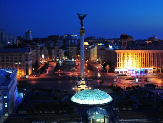 Взрыв в Киеве. Работает ПВО