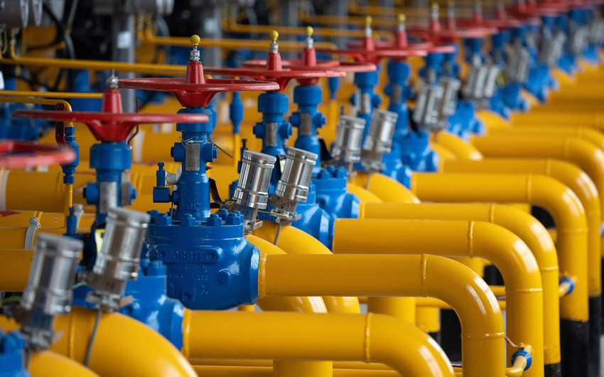 Azerbaijan's gas extraction up by 2.5%