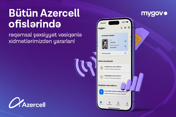 Digital ID cards now accepted at all Azercell offices