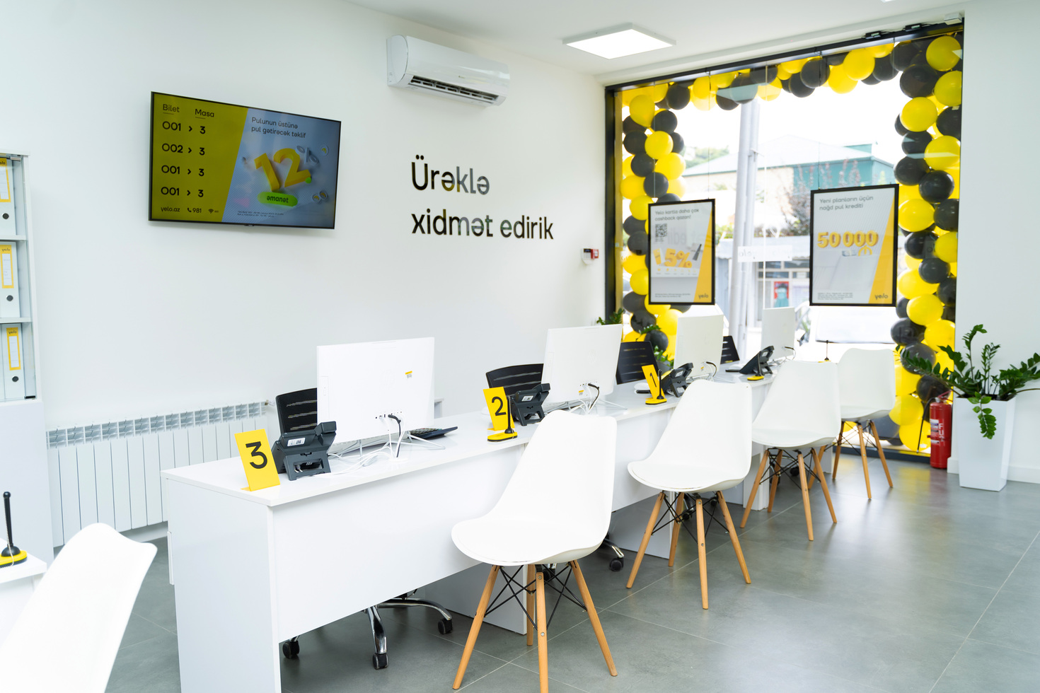 Yelo Bank daha bir rəqəmsal filialını Şamaxıda açdı!