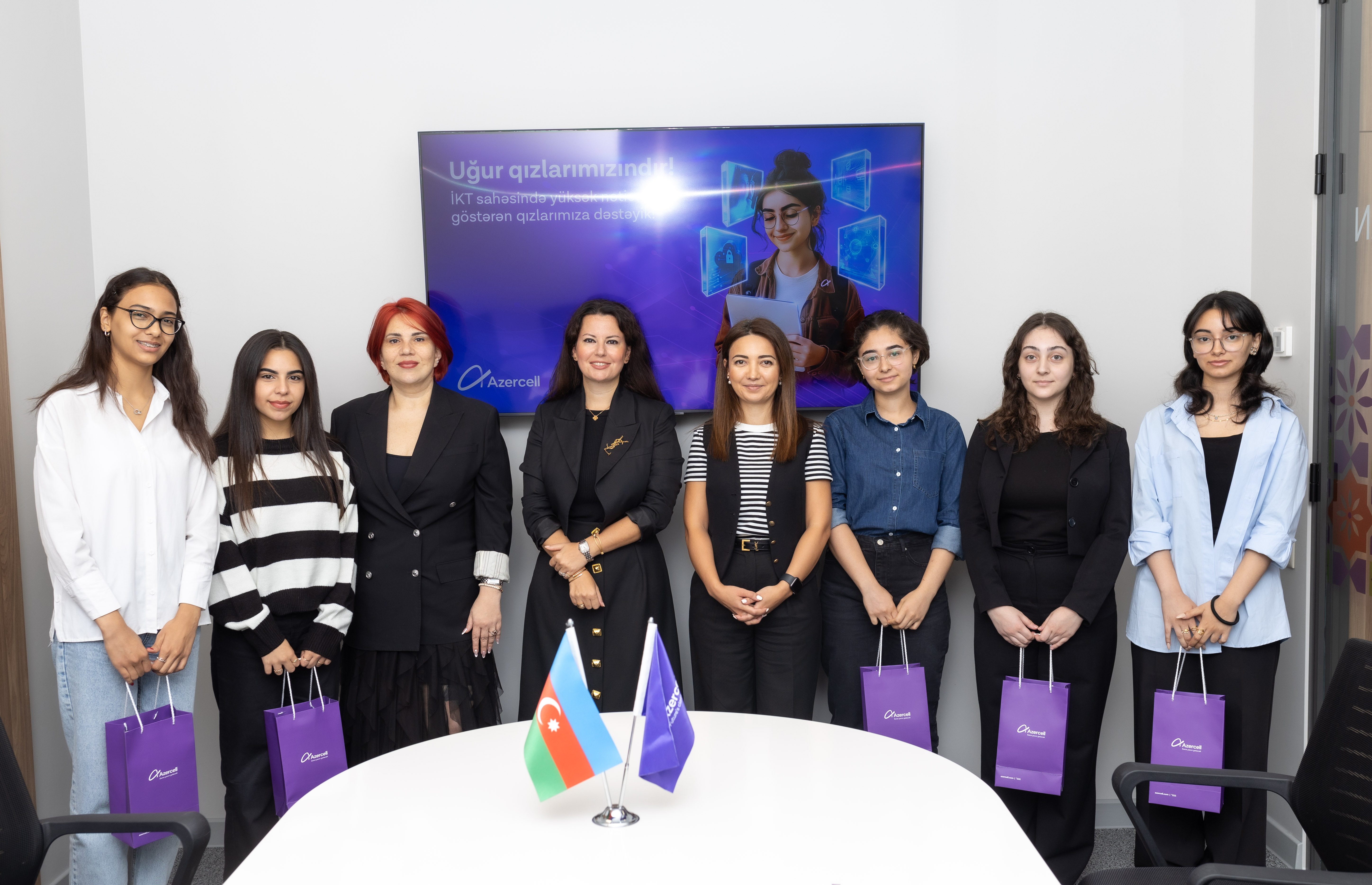 Azercell congratulated top female IT students