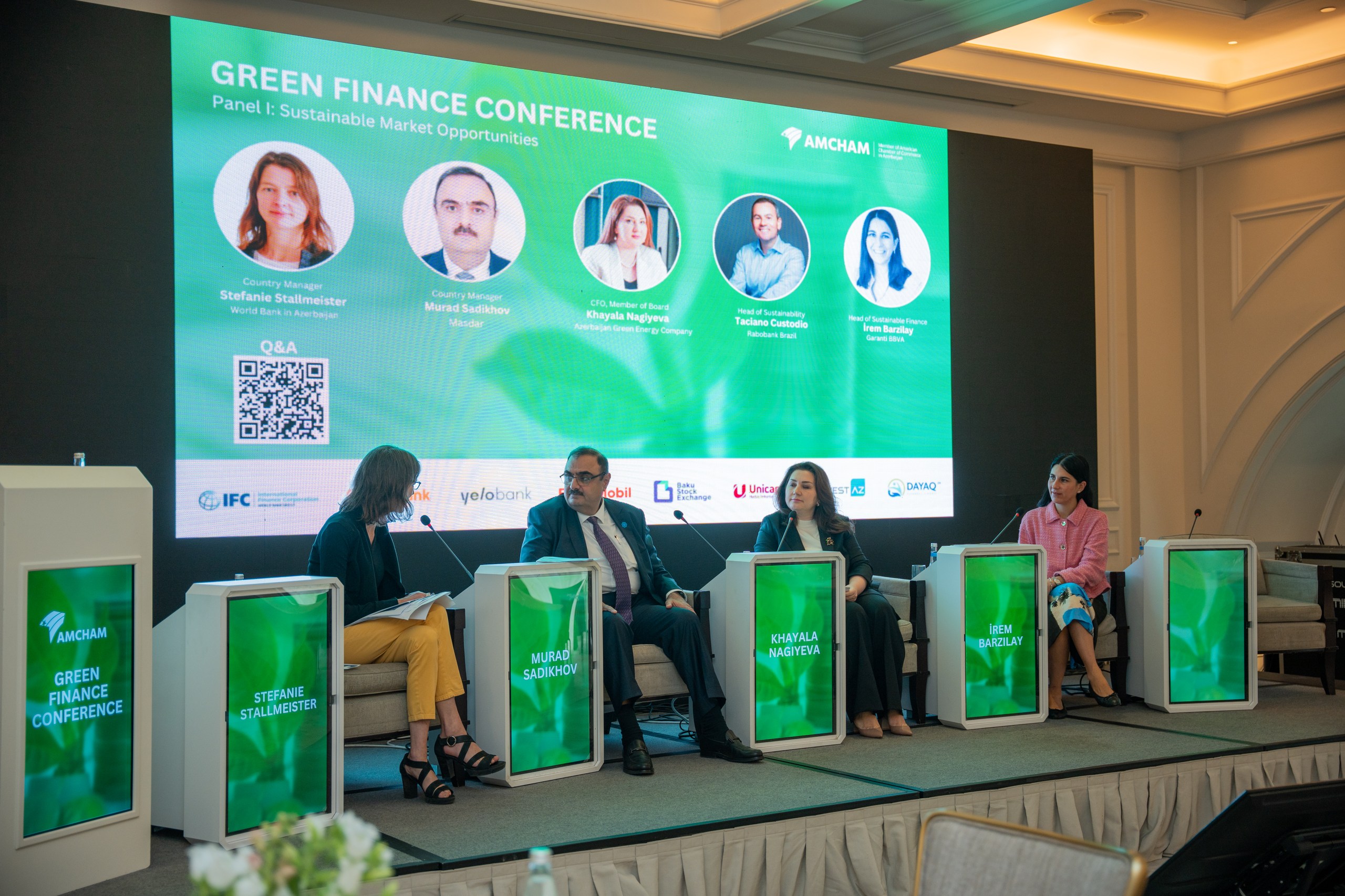 Состоялась Green Finance Conference при поддержке Yelo Bank и AmCham Азербайджан