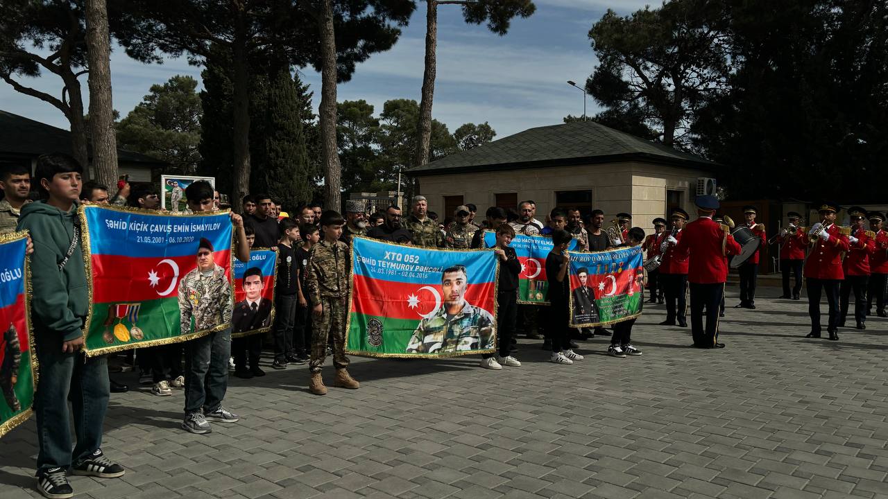 Vətən müharibəsinin ildönümü ilə əlaqədar anım mərasimi keçirilib- VIDEO