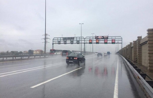 Zığ dairəsi-Hava Limanı yolunda sürət həddi bərpa edilib - Yenilənib