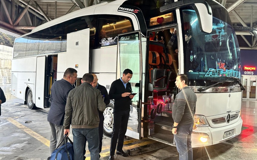 Bakıdan Laçına ilk avtobus yola düşüb