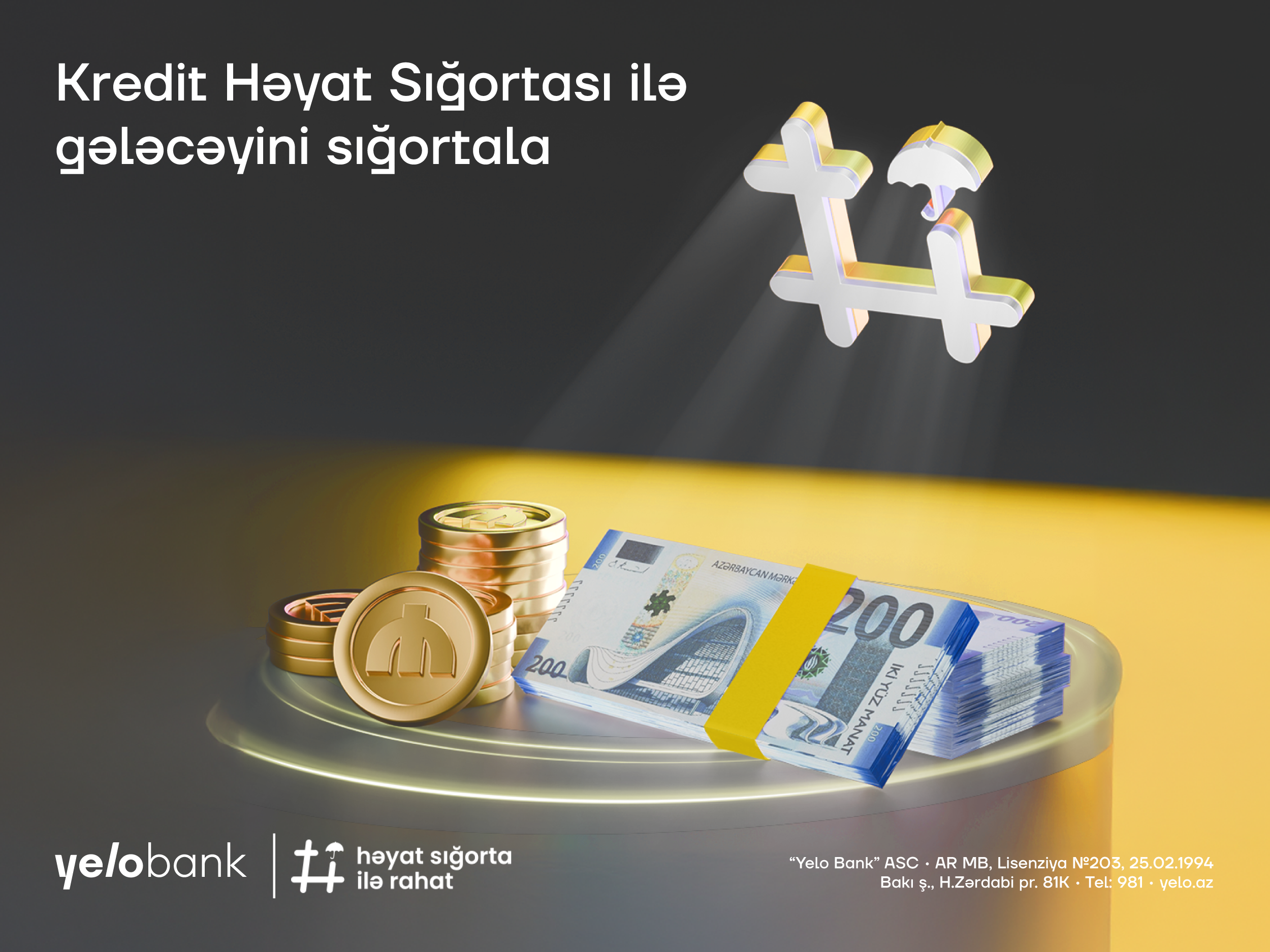 Yelo Bank предлагает страхование жизни заемщикам