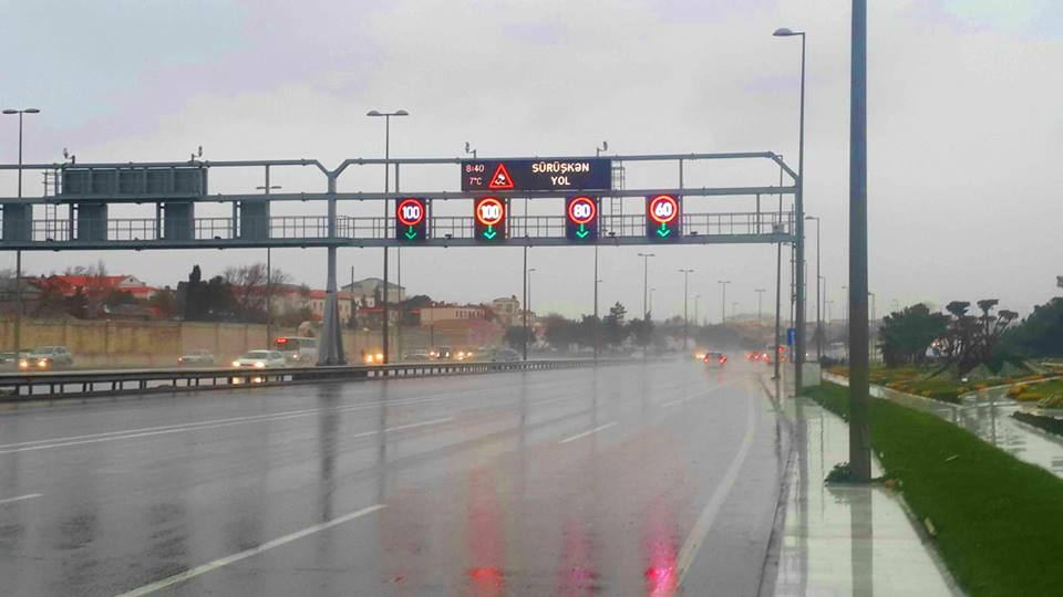 Zığ dairəsi-Hava Limanı yolunda sürət həddi endirilib