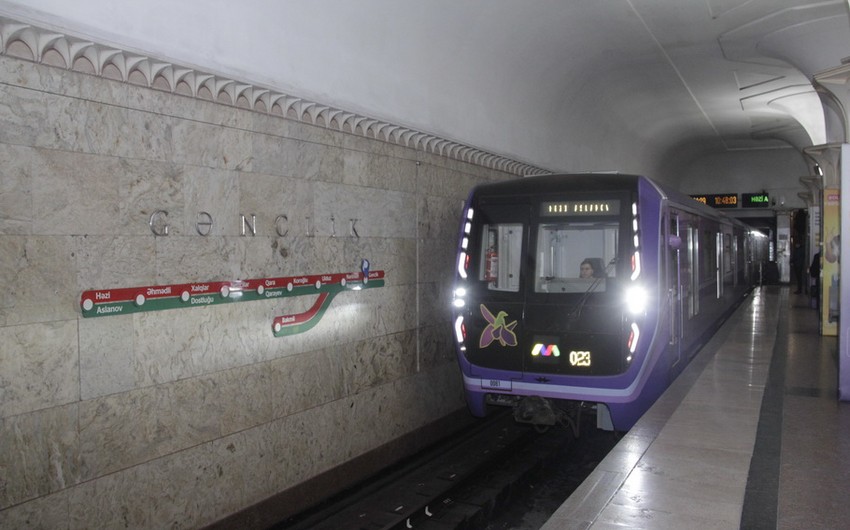 Bakı metropoliteni sabah gücləndirilmiş iş rejimində fəaliyyət göstərəcək