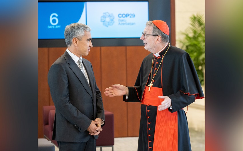 Vatican official visits Heydar Aliyev Foundation