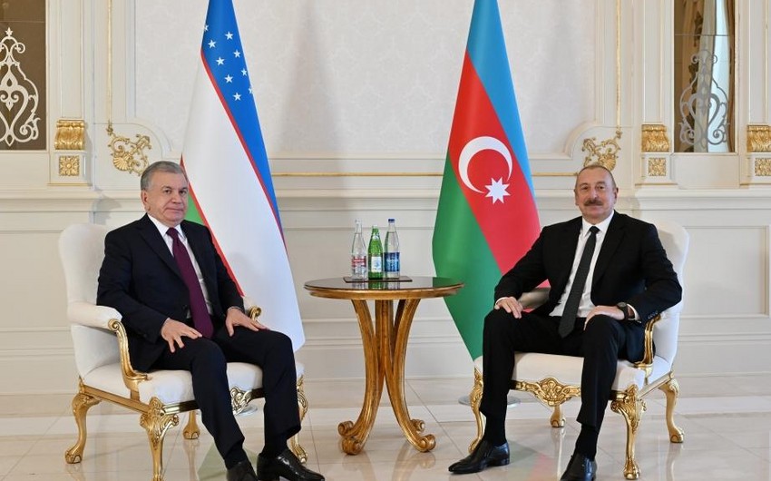 Şavkat Mirziyoyev İlham Əliyevi təbrik edib