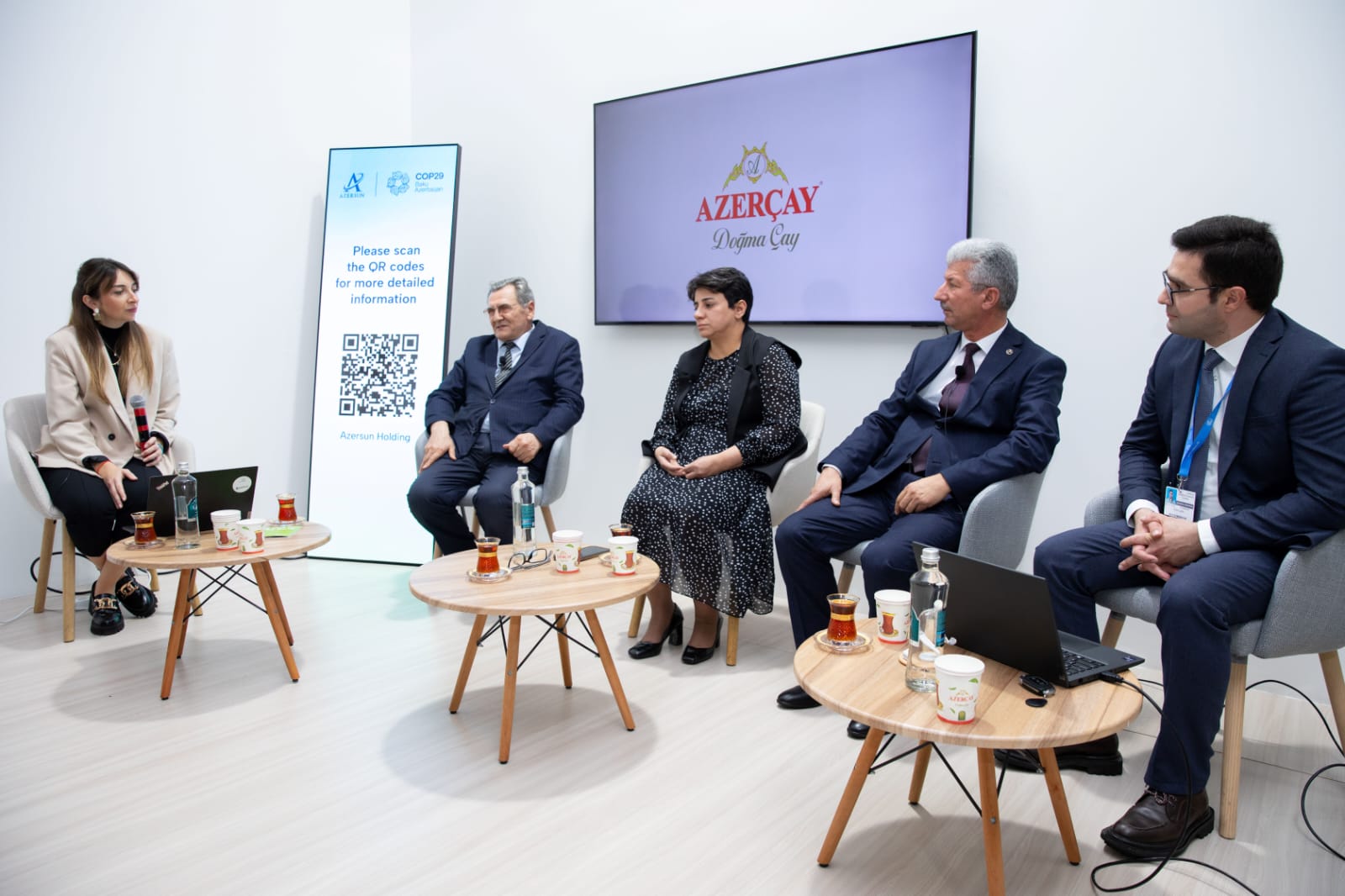 “Azerçay” Çay Sənayesində Fermerlərin Gücləndirilməsi Mövzusunda Panel Müzakirəsi Keçirib