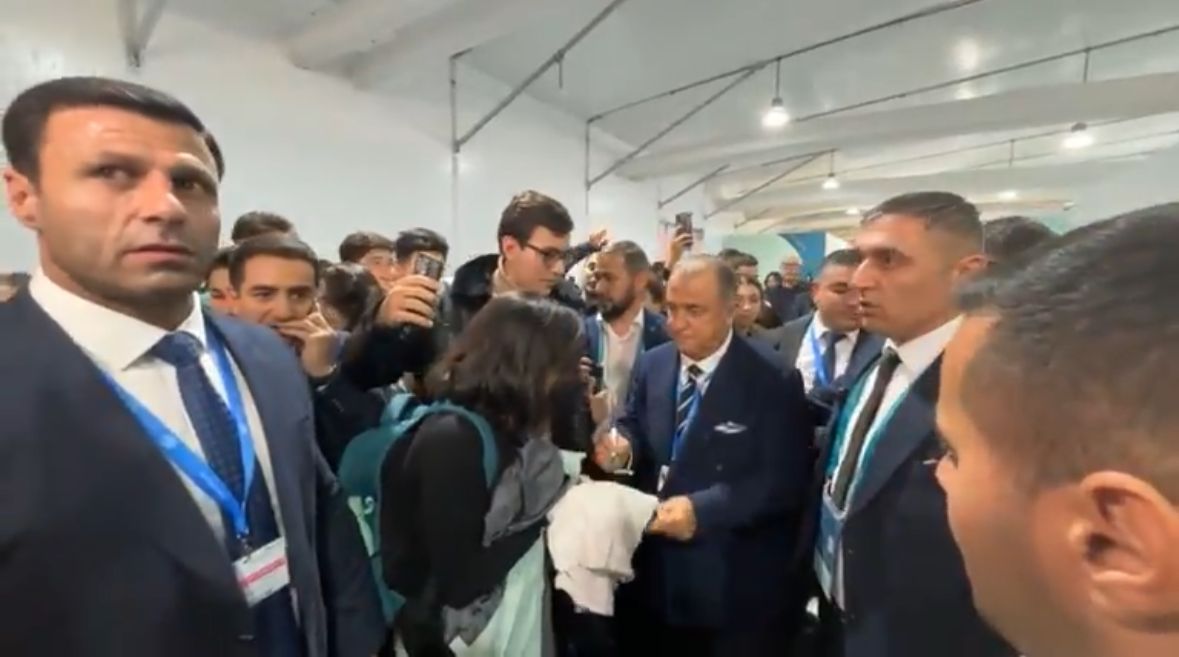 COP29-da Fatih Terim sevinci - VİDEO