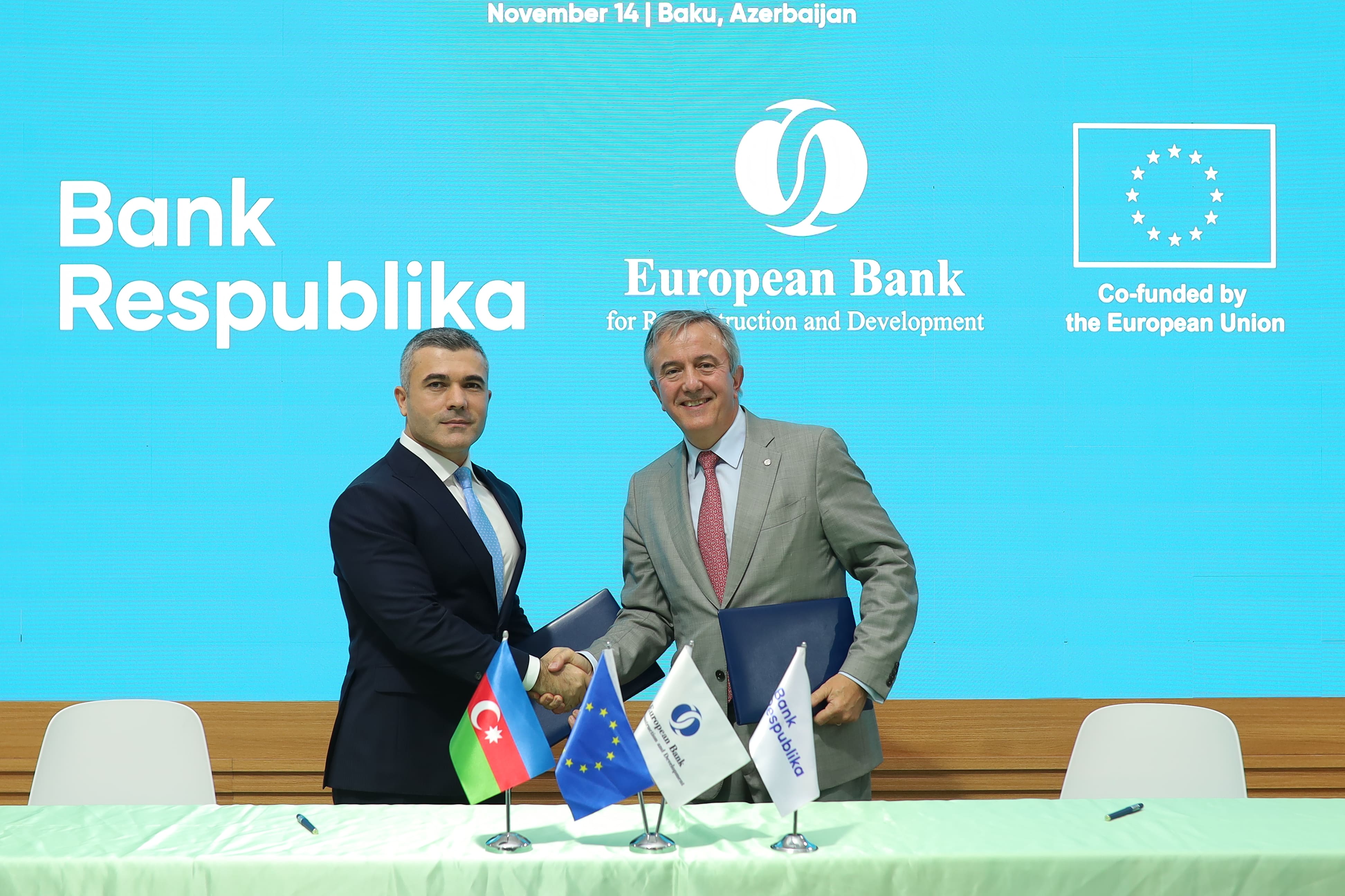 Bank Respublika and EBRD Sign Loan Agreement at COP29 to Finance Green Projects