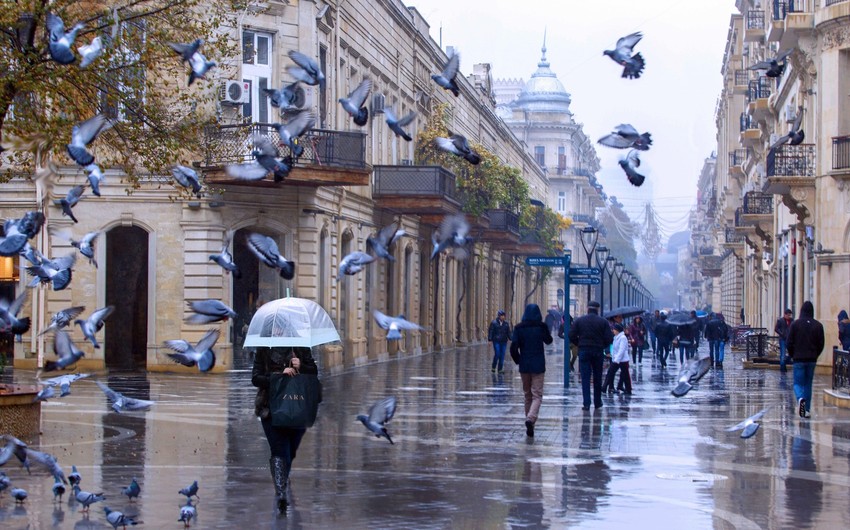 Azerbaijan weather forecast for November 20