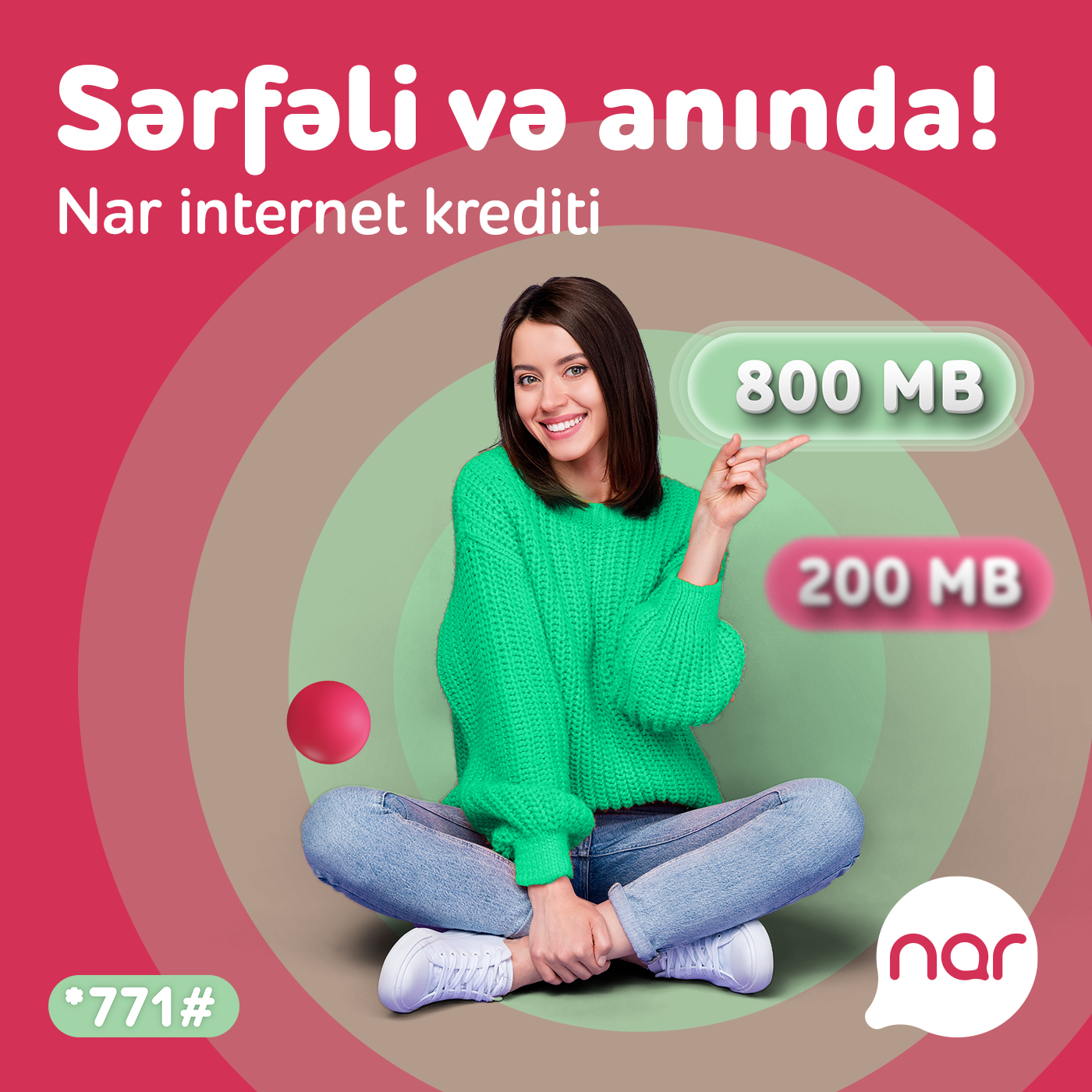 “Nar” abunəçiləri üçün “İnternet Kredit” xidmətini təqdim edir