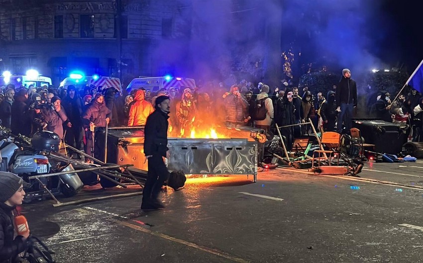 Georgian police detained 22 protesters on December 3