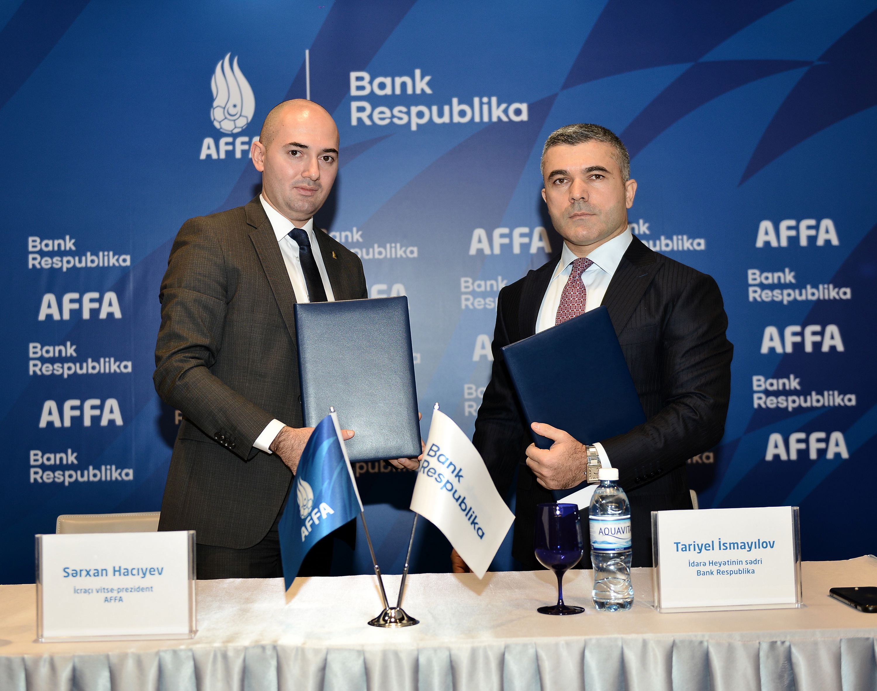 Bank Respublika və AFFA arasında sponsorluq müqaviləsi imzalandı