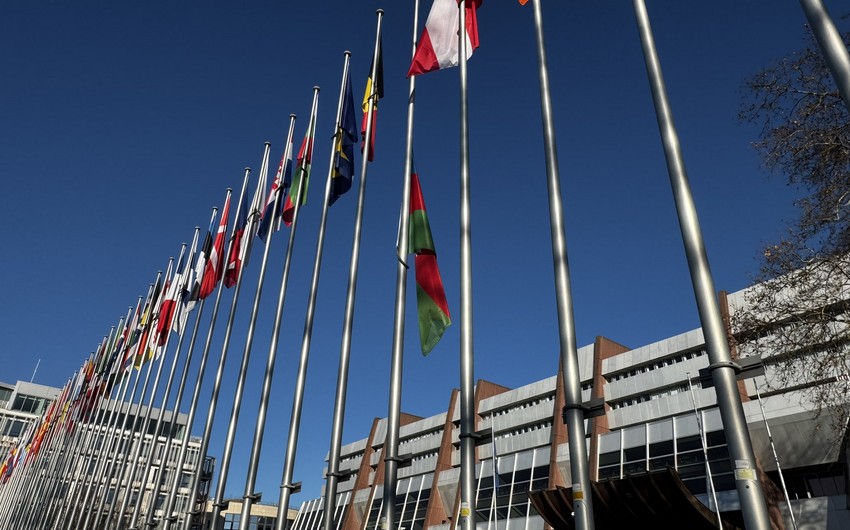 Azerbaijan's flag lowered at Council of Europe headquarters in Strasbourg