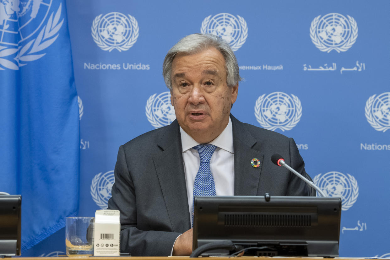 UN chief condolences over AZAL plane crash in Aktau