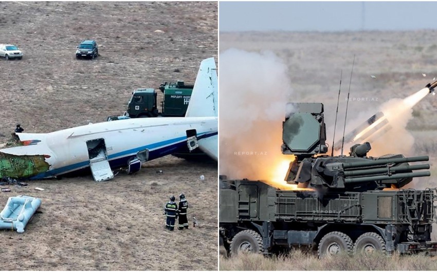 Crashed AZAL plane was shot down by Russian air defense, media reports say