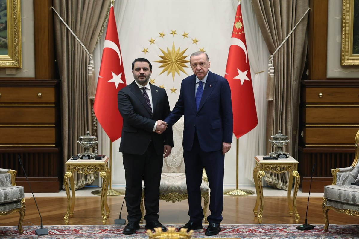 Ərdoğan Suriya XİN başçısını qəbul edib