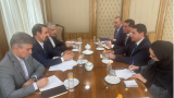 Hikmet Hajiyev holds high-level talks in Iran