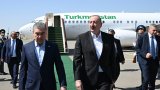 ƏliyevQurbanqulu Berdiməhəmmədovu Füzulidə qarşılayıb