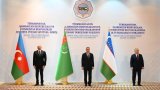 Алиев, Бердымухамедов и Мирзиёев подписали совместное заявление