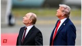 Tramp Avropa liderləri ilə gərgin danışıqdan sonra Putinlə fotosunu paylaşıb